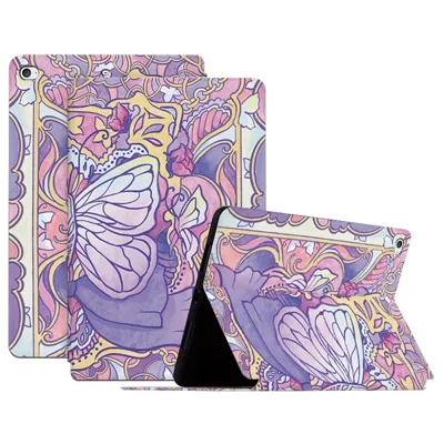 Funda protectora para iPad mini 4 / mini (2019) de 7,9 pulgadas, funda resistente a impactos con diseño de mariposas impreso, funda para tableta antiarañazos con soporte - Mariposa fantasma