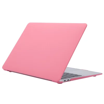Hartschalen-Notebook-Schutzhülle für MacBook Air 13 Zoll (2025) / (2024) A3113 M3 / (2022) A2681, staubdicht – Rosa