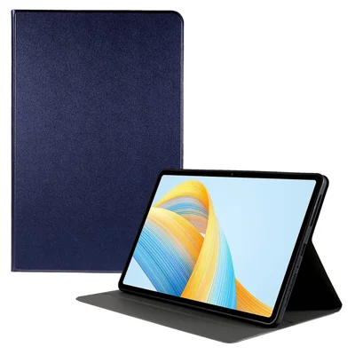 For Honor Pad V8 Pro Folding PU Leather Stand Shell Cover Full Body Protection Tablet Case - Blue