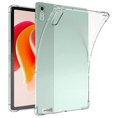 Beschermhoes voor Lenovo Tab P11 Gen 2 Slim met Versterkte Hoeken, Stootvaste Transparante TPU-tablethoes