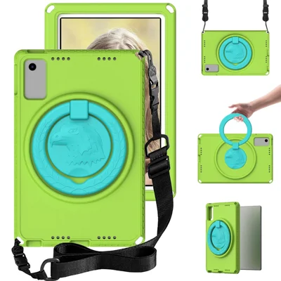 For Lenovo Tab M10 Plus (3rd Gen) TB-125F 10.6 / Xiaomi Redmi Pad 10.6 Tablet Case EVA+PC Anti-drop Tablet Cover - Green