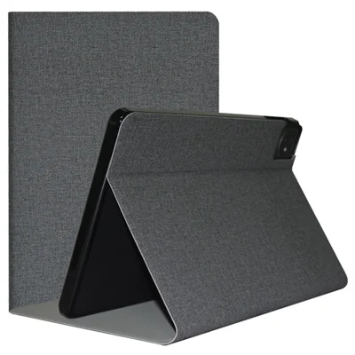 For Blackview Tab 7 WiFi PU Leather Shockproof Shell Stand Business Tablet Cover - Grey