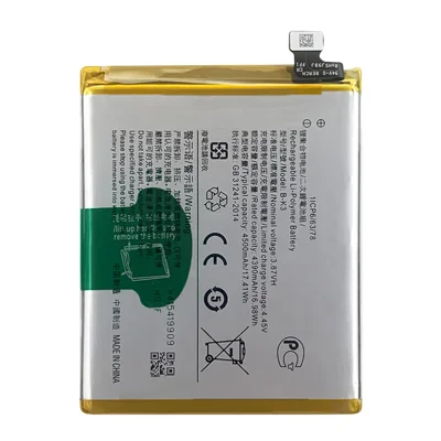 Para vivo Y9s / S1 Pro (Versión Global) 1920 3.87V 4390mAh Batería de repuesto recargable de polímero de litio (Codificar: B-K3)