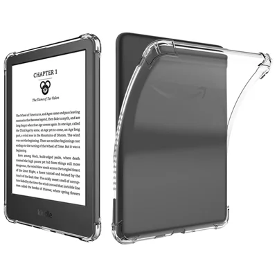 Чехол из ТПУ для Amazon Kindle 6 дюймов (2024) / (2022), защита от падений, усиленные углы, защитный чехол