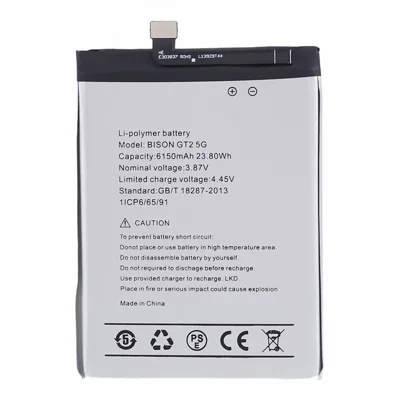 For Umidigi Bison GT2 5G 3.87V 6150mAh Rechargeable Li-Polymer Battery Assembly Part