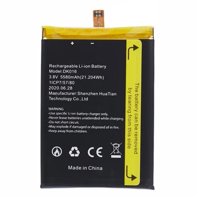 For Blackview BV6900 3.80V 5580mAh Rechargeable Li-Polymer Battery Assembly Part (Encode: DK016)