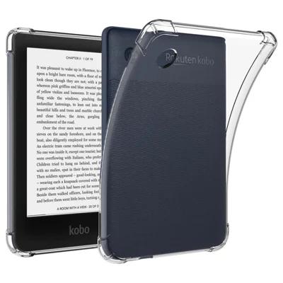 Per Kobo Clara 2E Custodia Clear TPU Rinforzo degli Angoli Protezione Custodia per Tablet