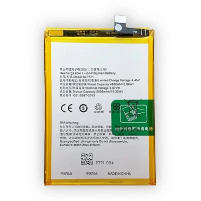 Для Realme 6i / C25Y 3,87 В 4880 мАч Li-ion аккумуляторная батарея Сборка часть (Encode: BLP771)