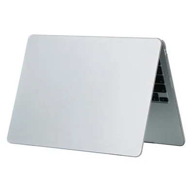 For MacBook Air 13 inch (2026) A3449 / (2025) A3240 / (2024) A3113 / (2022) A2681 Case Hard PC Drop-Resistant Laptop Protective Cover - Grey