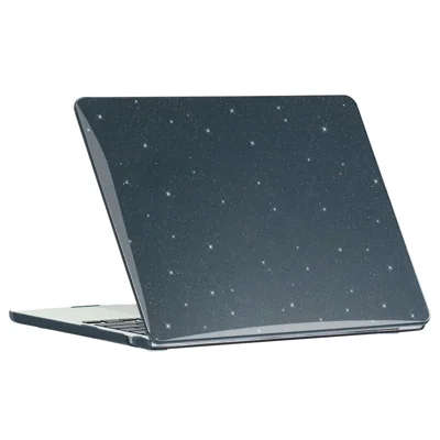 For MacBook Air 13 inch with Retina Display (2020) M1 A2337 A2179 / Air 13 inch (2018-2019) A1932 Laptop Case PC Cover - Black