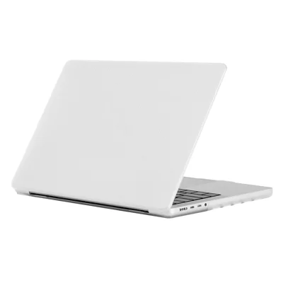For MacBook Air 13 inch (2026) A3449 / (2025) A3240 / (2024) A3113 / (2022) A2681 Case Shock-Absorbent Dot Texture Hard PC Laptop Cover - Transparent