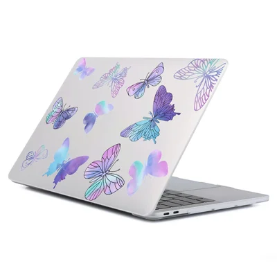 For MacBook Air 13 inch (2026) A3449 / (2025) A3240 / (2024) A3113 / (2022) A2681 Case Pattern Hard PC Laptop Shell Cover - DDC-263