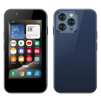 SERVO KING1000 3.0-inch Smartphone 2+16GB Dual SIM 5MP Camera 3G Mini Cellphone - Blue