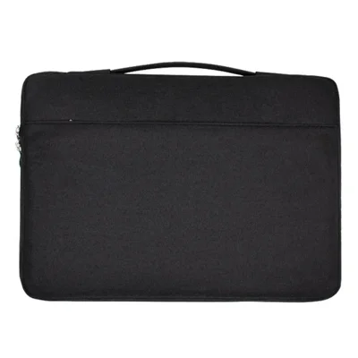 13.3 inch Notebook Laptop Sleeve Case Oxford Cloth Soft Fluffy Lining Cover Carrying Bag - Black
