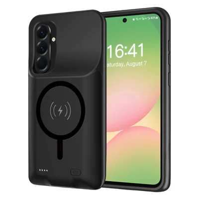 G10 For Samsung Galaxy A36 / A56 5G TPU Edge Charging Case 6000mAh Extended Battery Magnetic Case