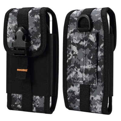Pochette universelle pour téléphone iPhone 17 Pro Max / 16 Pro Max / Samsung Galaxy S26 Ultra / S25 Ultra 6,7-7,2 pouces, sacoche de ceinture - Vert