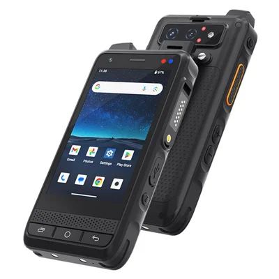 UNIWA F400 Android Rugged Smartphone 4GB+64GB 4,0 tommer 4G Walkietalkie Vandtæt NFC Mobiltelefon