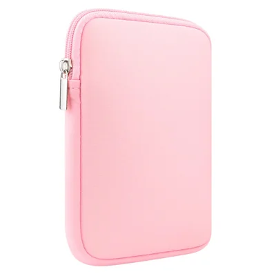 Tablet Sleeve for iPad Air 11 (2025) / (2024) / iPad Pro 11 (2025) / (2024) / iPad (2025) / iPad Pro 10.5-inch (2017) Shockproof Fleece Lined Protective Bag - Pink