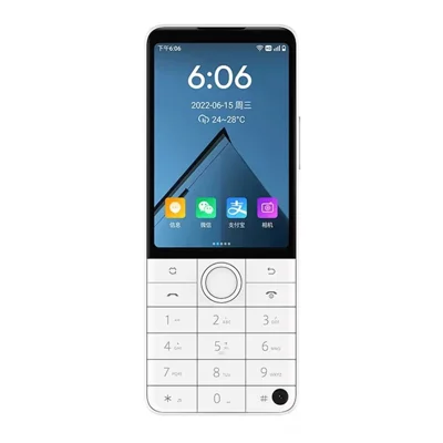 QIN F22 2.8 Inch MTK6739 2+16GB 4G Smart Mini Phone Android 11 Touchscreen Smartphone - White
