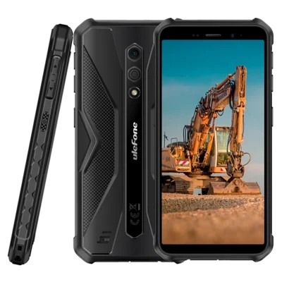 ULEFONE Armor X12 5.45-inch Helio A22 3GB+32GB Smartphone 4680mAh 13MP 4G Rugged Phone - Black / EU Plug