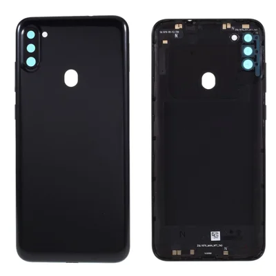 For Samsung Galaxy A11 (EU Version) A115 OEM Back Battery Housing Cover Replacement Part - Black