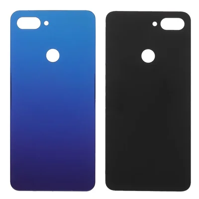 Rückabdeckung des Batteriefachs Ersatz (ohne Logo) für Xiaomi Mi 8 Lite - Blau