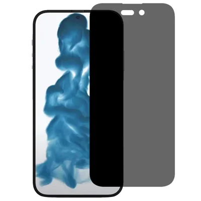 Voor iPhone 14 Pro Max 6,7 inch Anti-spionage Anti-explosie Gehard Glas Volledige Lijm Krasbestendige HD Volledig Scherm Beschermfolie