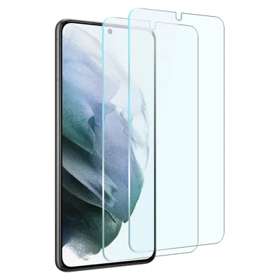 NORTHJO 2Pcs/Set for Samsung Galaxy S21 4G/5G 0.18mm Ultra Clear Tempered Glass Film Fingerprint Unlock Screen Protector