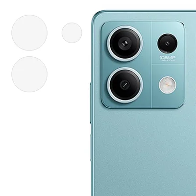 Przezroczysta osłona obiektywu aparatu dla Xiaomi Redmi Note 13 5G, ochronna folia z hartowanego szkła odporna na zarysowania
