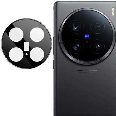 IMAK For vivo X100 Ultra 5G Camera Lens Protector Tempered Glass Protective Lens Film (Black Version)