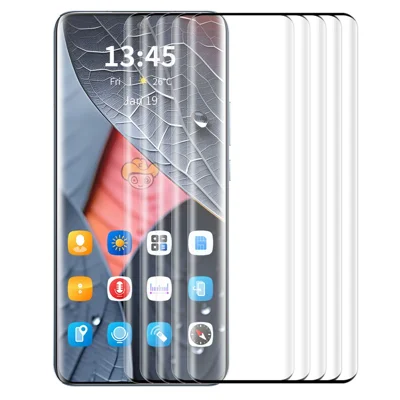 ENKAY HAT PRINCE 5Pcs For Huawei Pura 70 Pro / Pura 70 Pro+ / Pura 70 Ultra Screen Protector Tempered Glass Support Fingerprint Unlock