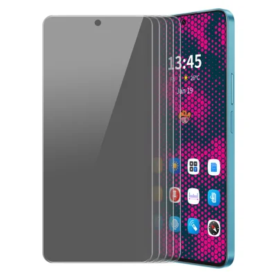 ENKAY HAT PRINCE 5 st för Motorola Moto G45 5G / G34 5G Anti-kiksfilm av högkvalitativt aluminium-siliciumglas