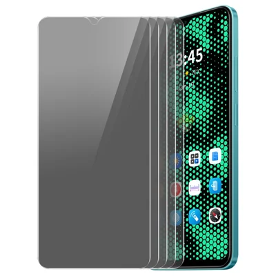 ENKAY HAT PRINCE 5Pcs For Motorola Moto E13 4G Screen Protector Anti-Spy Scratch Protection