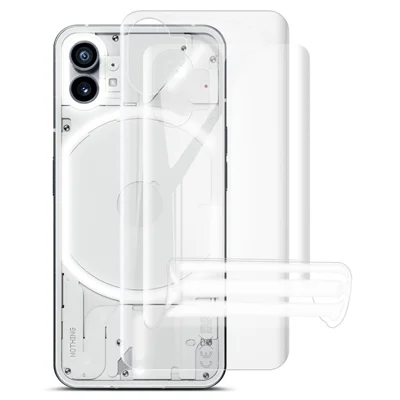 IMAK 2Pcs / Set Hydrogel Film III Full Coverage Back Protector for Nothing phone (1) 5G, TPU Transparent Phone Protective Film