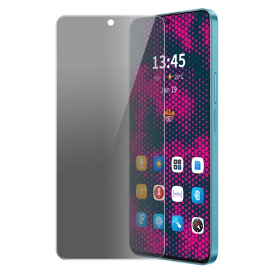 ENKAY HAT PRINCE Voor Motorola Moto E22s 4G Anti-spionage Screenprotector 28-graad Privacy 9H Folie