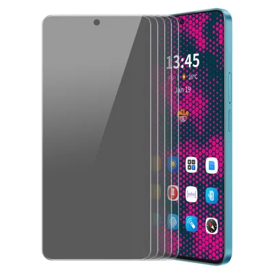 ENKAY HAT PRINCE 5Pcs For Oppo K12 Screen Protector Anti-Peep High Aluminium-Silicon Glass