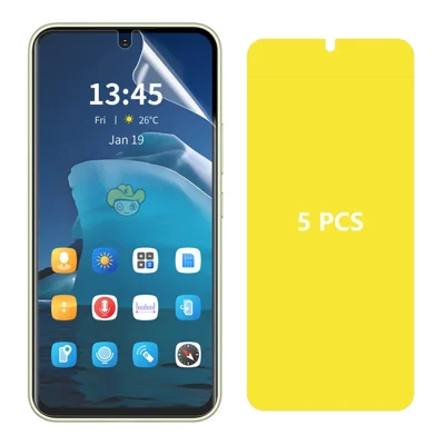 ENKAY HAT PRINCE 5Pcs for Oppo K12 Soft Hydrogel Film TPE+PET+TPU Phone Full Screen Protector