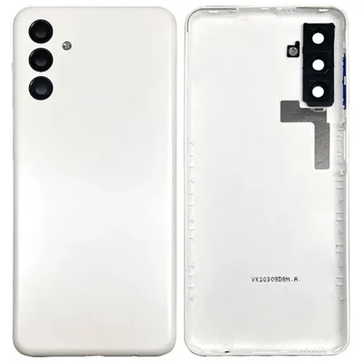 For Samsung Galaxy A13 5G A136 Phone Battery Housing with Camera Lens Cover (Without Logo) - White