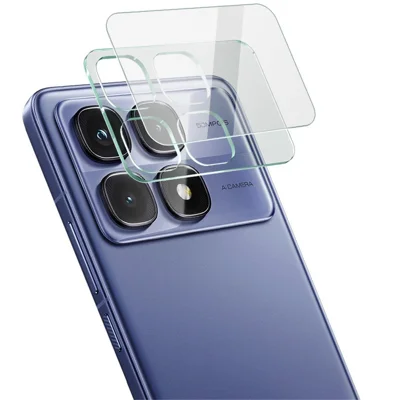 IMAK til Xiaomi Redmi K70 Ultra, kameraobjektivfilm af tempersglas + akryl-linselåg