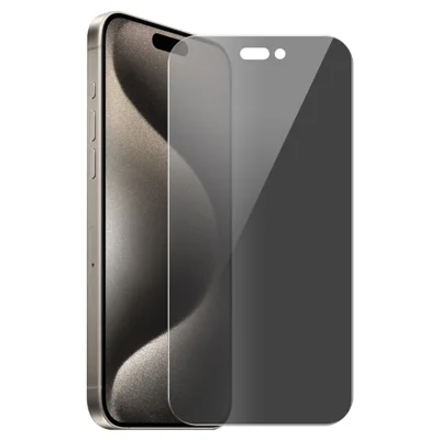 ENKAY HAT PRINCE For iPhone 16 Pro Max Tempered Glass Film Anti-Spy Privacy Protection Screen Protector