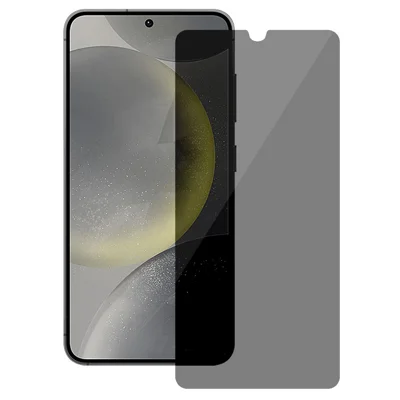 For Samsung Galaxy S24 Anti-Spy Screen Protector 0.18mm Tempered Glass Film (Fingerprint Unlock Version)