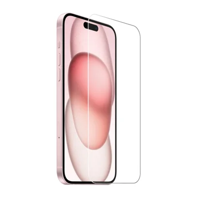 ENKAY HAT PRINCE For iPhone 15 Plus Screen Protector 9H Hardness High Aluminum-Silicon Glass Film