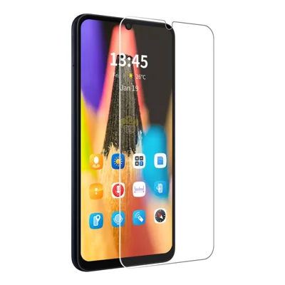 ENKAY HAT PRINCE For Xiaomi Poco C75 4G / Redmi 14R 5G / 14C 4G Screen Protector 9H Hardness High Aluminum-Silicon Glass Film