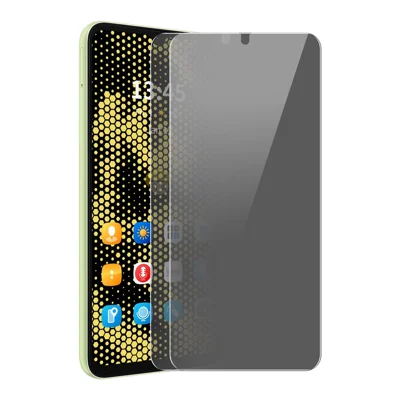 ENKAY HAT PRINCE For Samsung Galaxy A16 5G / A16 4G 2Pcs Anti-Spy Film  Anti-Glare Screen Protector Tempered Glass - Black