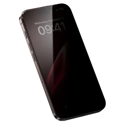 BENKS For iPhone 16 Pro Max Anti-Spy Screen Protector Zero Sense High Aluminium-Silicon Glass Film