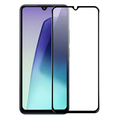 NORTHJO A+ til Xiaomi Poco C75 4G / Redmi 14R 5G / 14C 4G Skærmprotector Høj kvalitet aluminium-silicium film 0,3 mm 2,5D, Sort