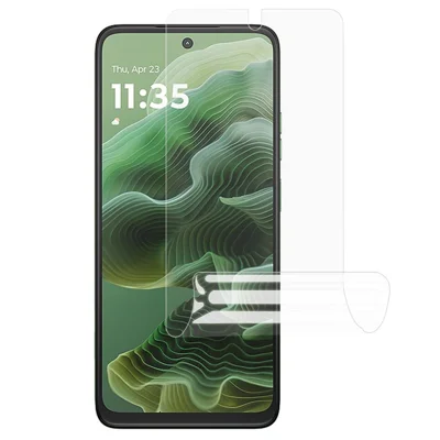 TPU Screen Protector voor Motorola Moto G35 5G, Zachte Hydrogel Anti-Kras Beschermfolie