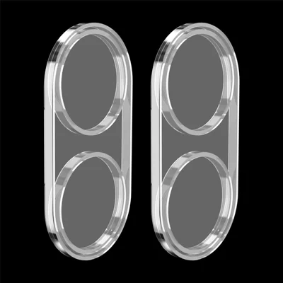 ENKAY HAT PRINCE For Samsung Galaxy A06 4G 2Pcs Camera Lens Protector  Integrated Tempered Glass Lens Film - Transparent