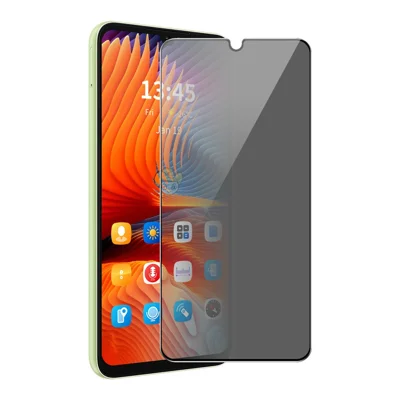 Til Xiaomi Poco C75 4G / Redmi 14R 5G / 14C 4G Privatlivsskærm Beskytter ENKAY Hat-Prince 28-graders Anti-Spy Hærdet Glas - Sort