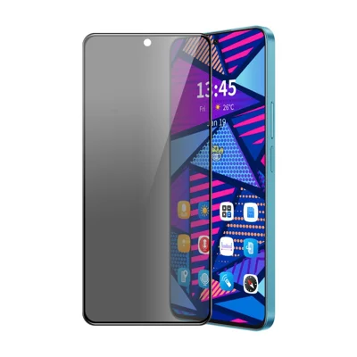 ENKAY HAT PRINCE For Motorola Moto G55 5G Privacy Screen Protector  28-degree Anti-Spy Tempered Glass - Grey
